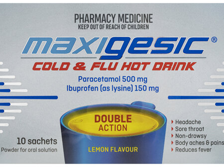 Maxigesic® Cold & Flu Hot Drink 10 Pack