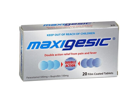 Maxigesic Tablets 20s