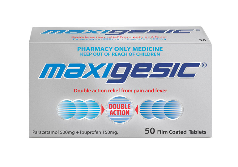 Maxigesic Tablets 50s