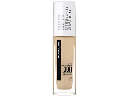 Maybelline Superstay 30HR Longwear Foundation - 22 Light Bisque  30mL