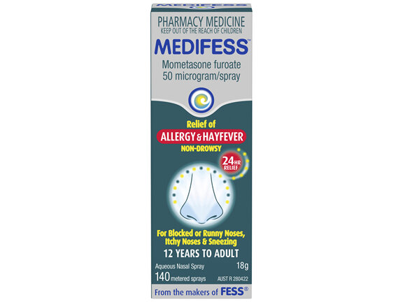 MEDIFESS Allergy & Hayfever Nasal Spray 140D 18g