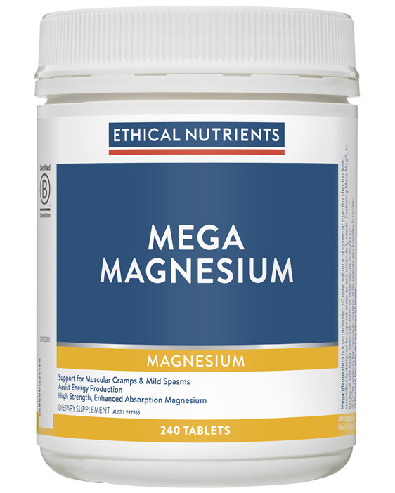 Mega Magnesium 240 Tablets