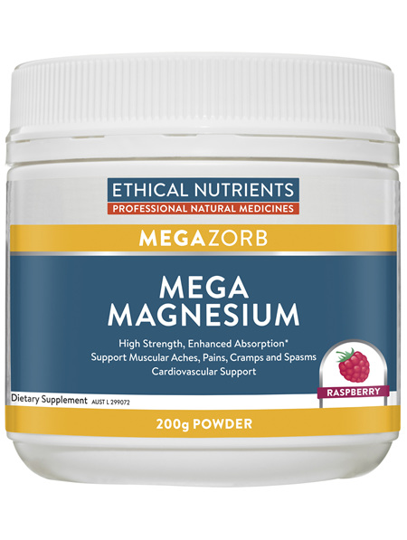 Mega Magnesium Raspberry 200g