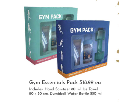 Melric Gym Pack Gift Set Blue