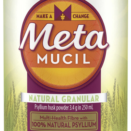 Metamucil Daily Fibre Supplement Natural Granular 114 Doses