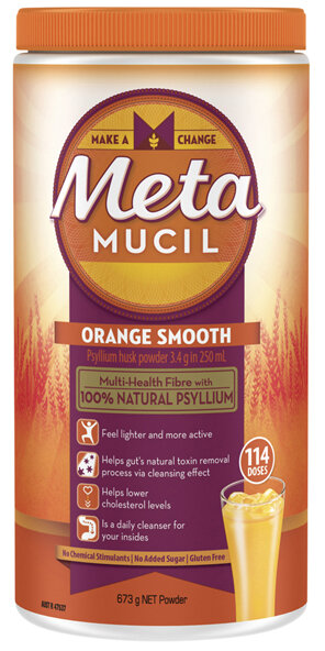Metamucil Daily Fibre Supplement Smooth Orange 114 Doses