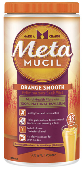 Metamucil Daily Fibre Supplement Smooth Orange 48 Doses