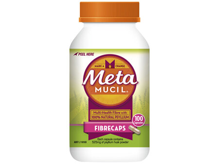 Metamucil Fibrecap Daily Fibre Supplement 100 Capsules