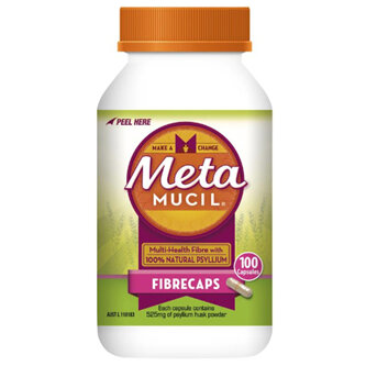 METAMUCIL Fibrecaps 100 caps