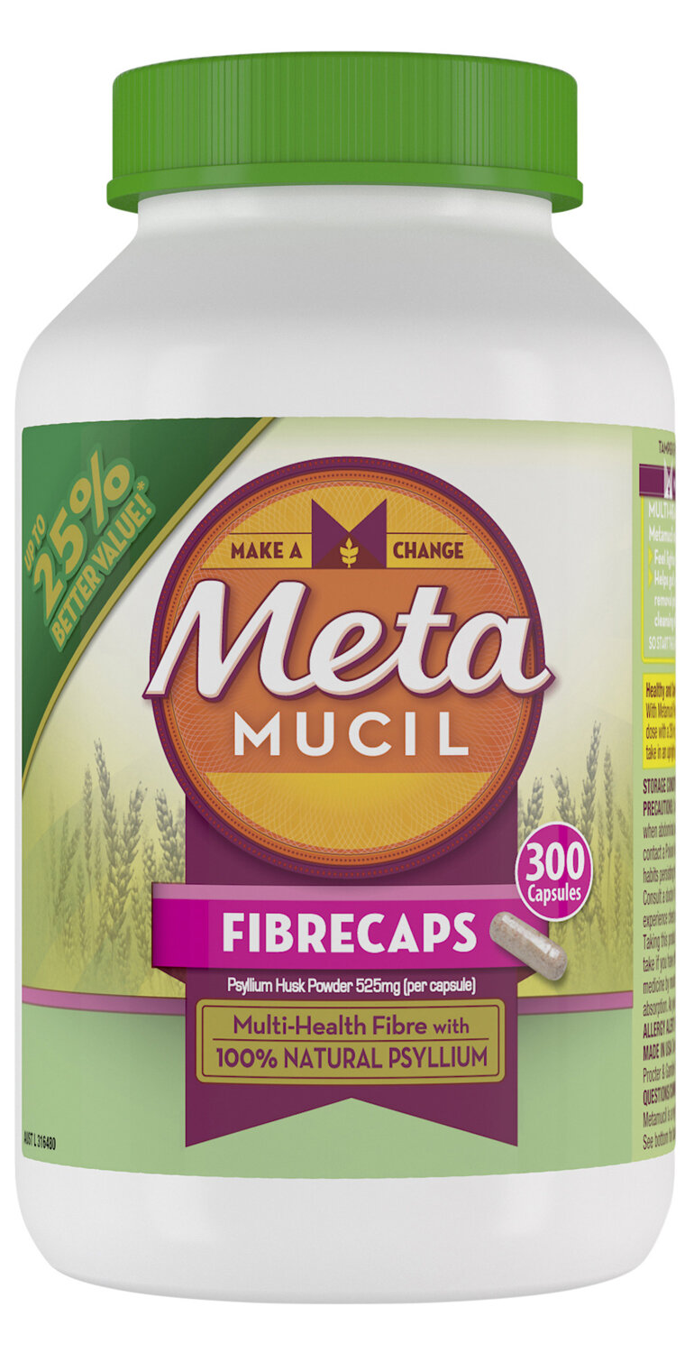 Metamucil Fibrecaps 300 Capsules