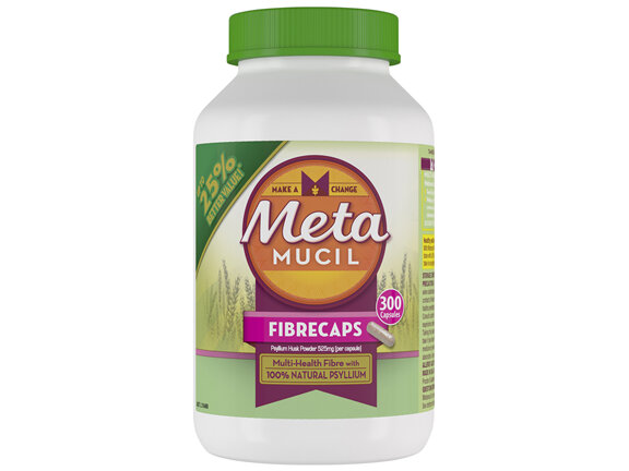 Metamucil Fibrecaps 300 Pack