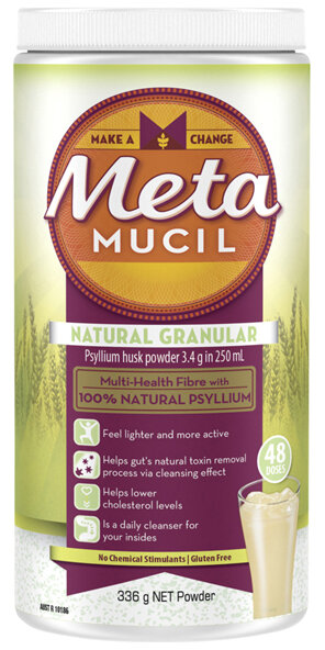 Metamucil Multi-Health Fibre with 100% Psyllium Natural Psyllium Natural Granular 48D