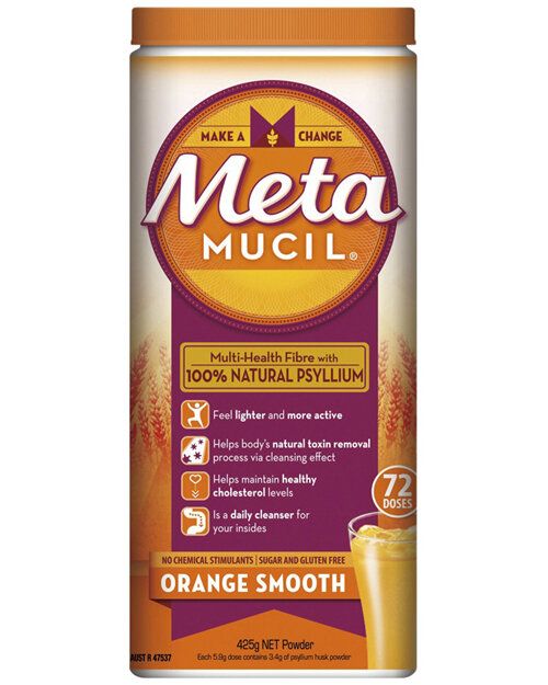 Metamucil Orange Smooth 72 Doses 425g