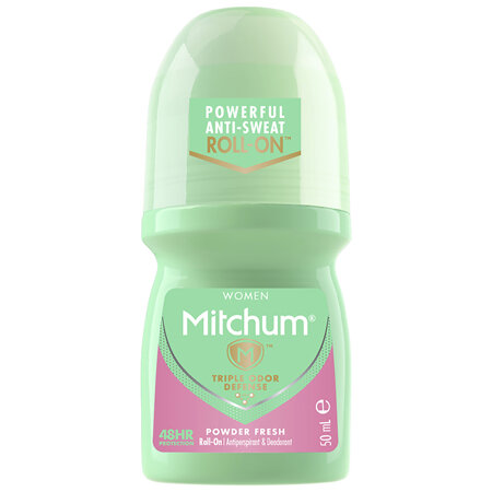 Mitchum Women's Roll On Powder Fresh 50mL