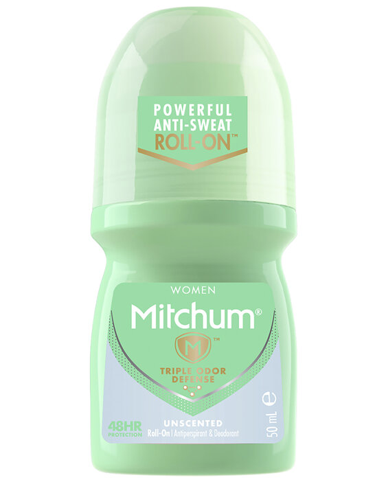 Mitchum Women's Roll On Unscented 50mL