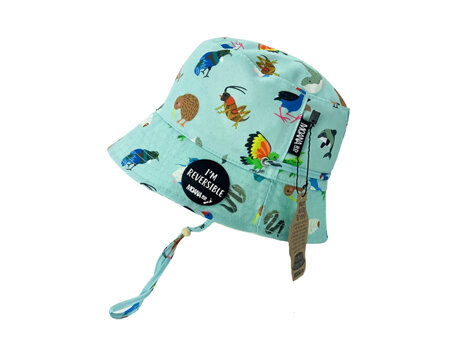 Moana Road Bucket Hat Reversable Mint/Green - Kids