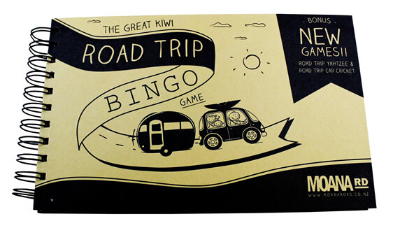 Moana Road Great Kiwi Road Trip Bingo