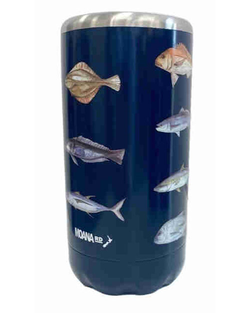 Moana Road New Zealand Fishing Club Bottle Cooler #6377