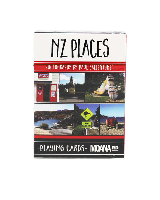 Moana Road Playing Cards - New Zealand Places