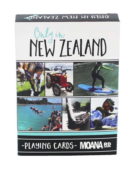 Moana Road Playing Cards - Only In New Zealand