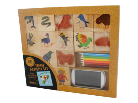 Moana Road Tane and Ruby's NZ Tiki Tour Stamp Activity Set