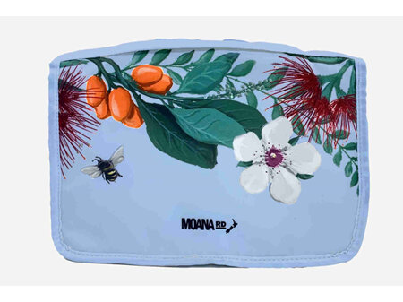 Moana Road Toilet Bag - The Tracey - Blue #4421