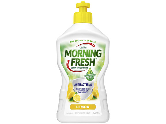 Morning Fresh Dishwashing Liquid Lemon Antibacterial 400mL