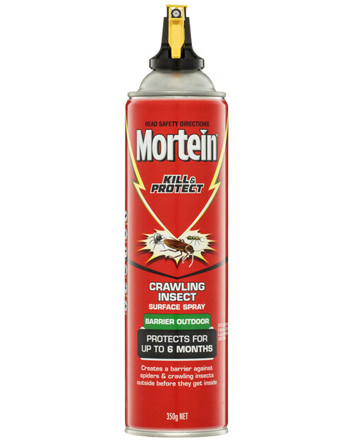 Mortein Kill & Protect Barrier Outdoor Insect Surface Spray Crawling Insect 350g