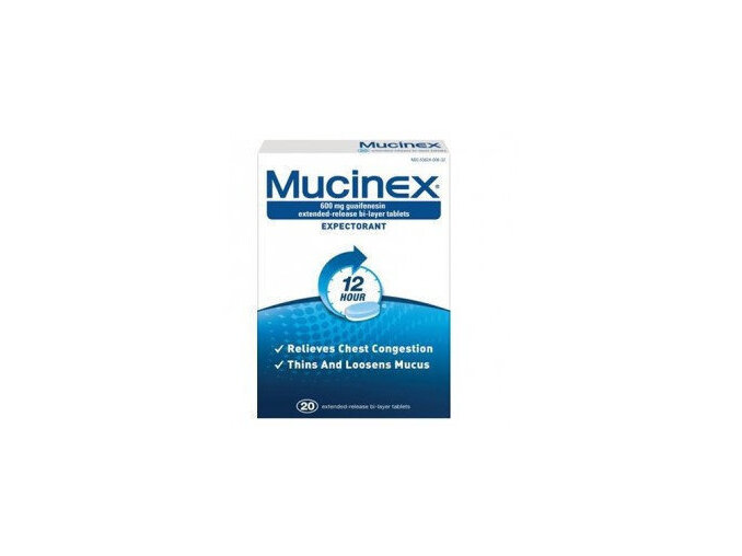 Mucinex Expectorant 600mg Tablets 20