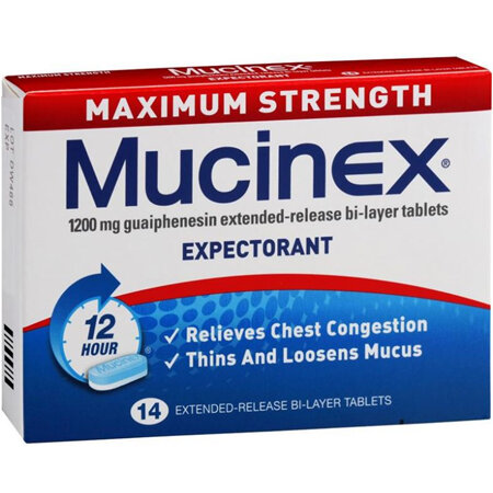 MUCINEX Maximum Strength 1200mg 14s