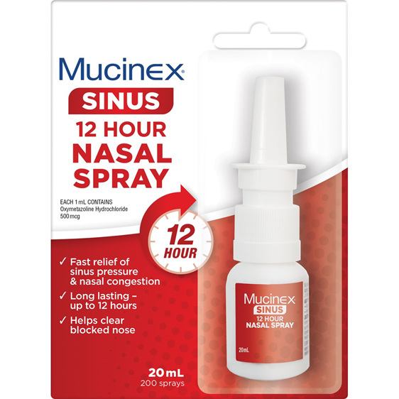 Mucinex Sinus 12 Hour Nasal Spray
