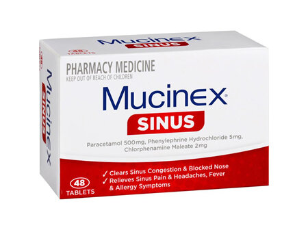 Mucinex Sinus 48 Tablets