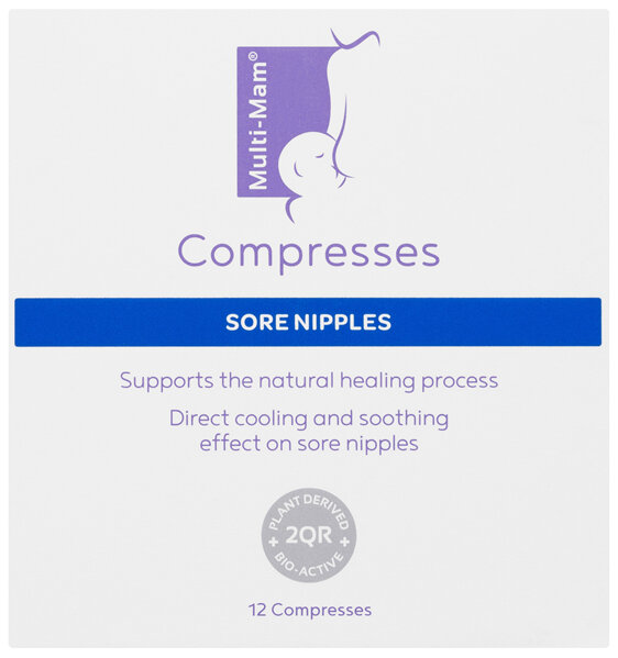 Multi-Mam Compresses Sore Nipples 12 Pack