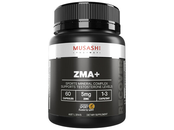 Musashi ZMA+  60 capsules