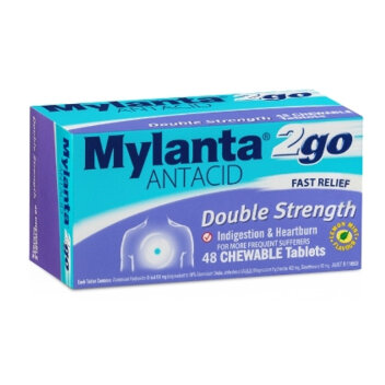 MYLANTA 2Go Double StrengthTabs 48