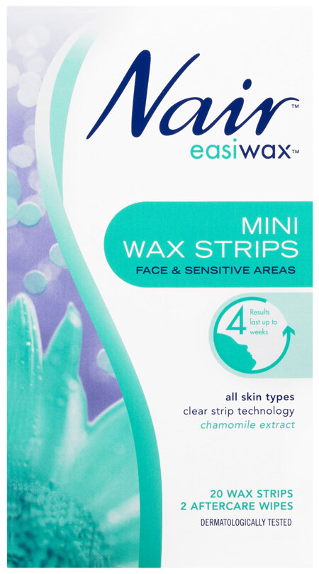 Nair Easiwax Mini Wax Strips 20 Pack