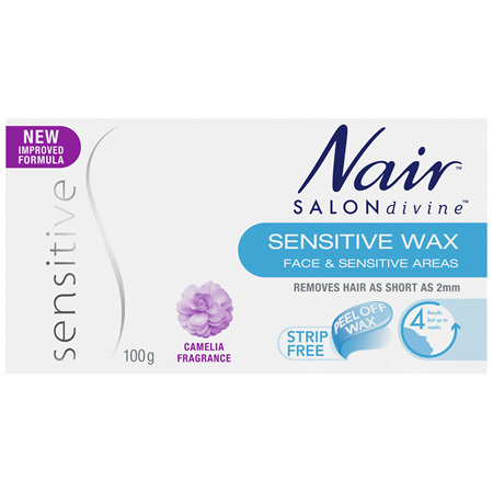 Nair Salon Devine Sensitive Wax Sensual Orchid 100g