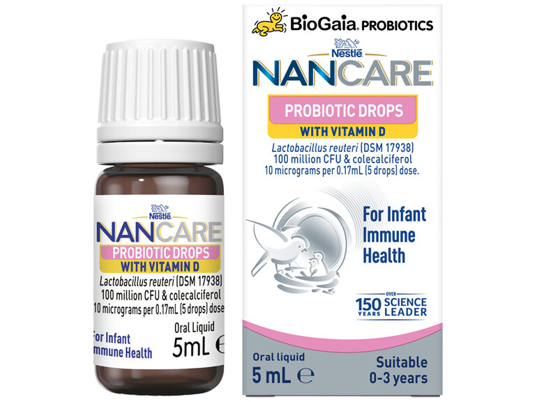 Nancare Probiotic Drops Infant Immune Health 5mL