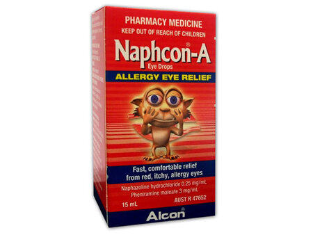 Naphcon A Eye Drops - 15mL