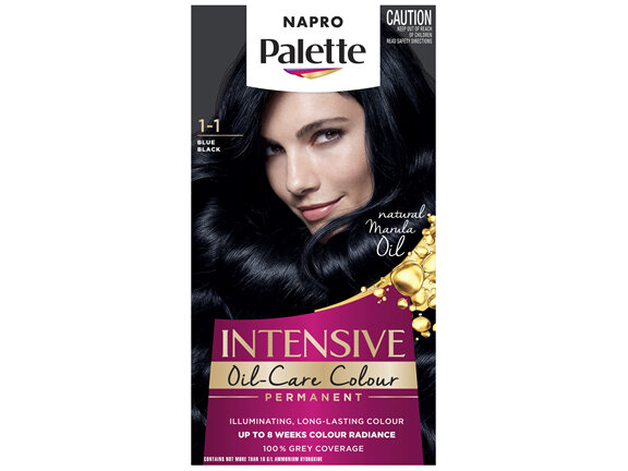 Napro Palette Permanent Hair Colour 1-1 Blue Black