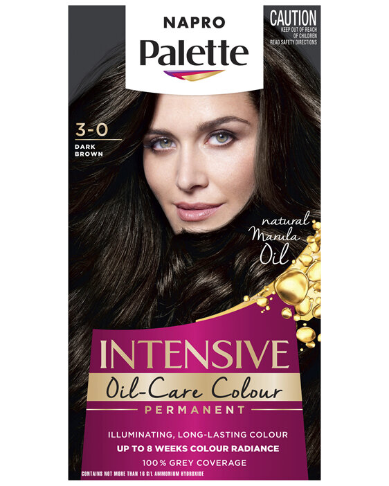 Napro Palette Permanent Hair Colour 3-0 Dark Brown