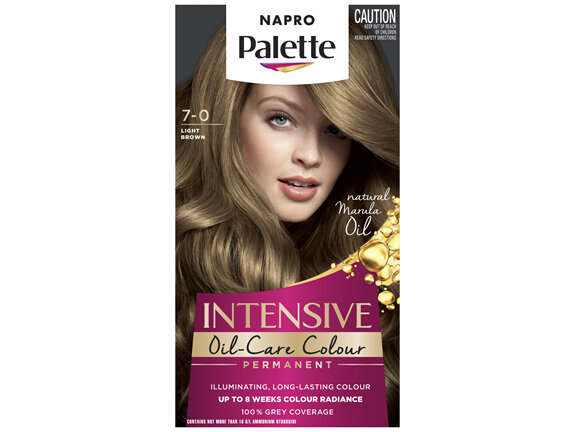 Napro Palette Permanent Hair Colour 7-0 Light Brown