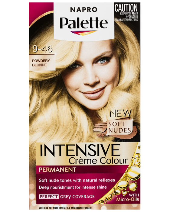 Napro Palette Permanent Hair Colour 9-46 Powdery Blonde