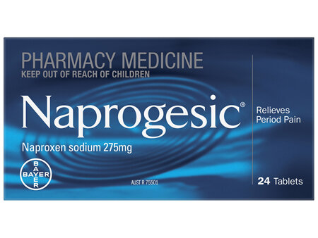 Naprogesic Period Pain Tablets 24's