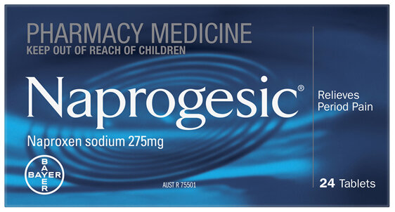 Naprogesic Period Pain Tablets 24's