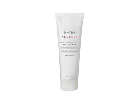 Natio Ageless Dual Action Cleanser and Exfoliator 75g