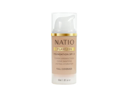 Natio Flawless Foundation Light Honey