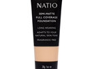 Natio Semi-Matte Full Coverage Foundation Almond