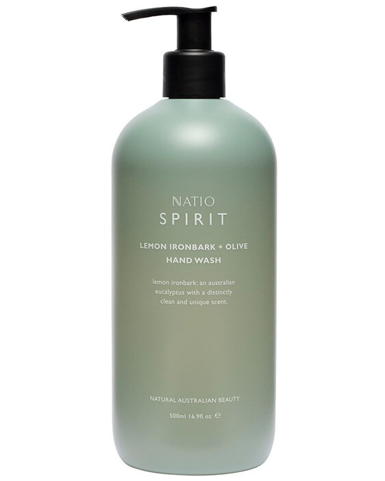 Natio Spirit Lemon Ironbark + Olive Hand Wash 500mL