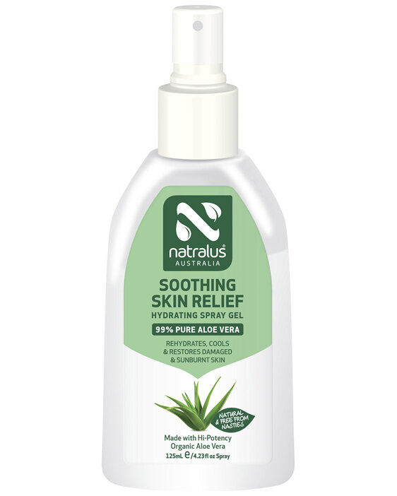 Natralus Soothing Skin Relief Hydrating Spray Gel 125mL 